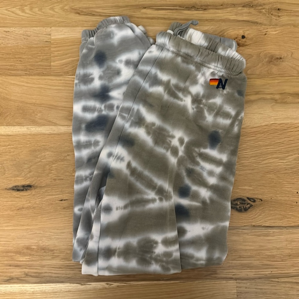 Aviator Nation tie dyed sweatpants - size M